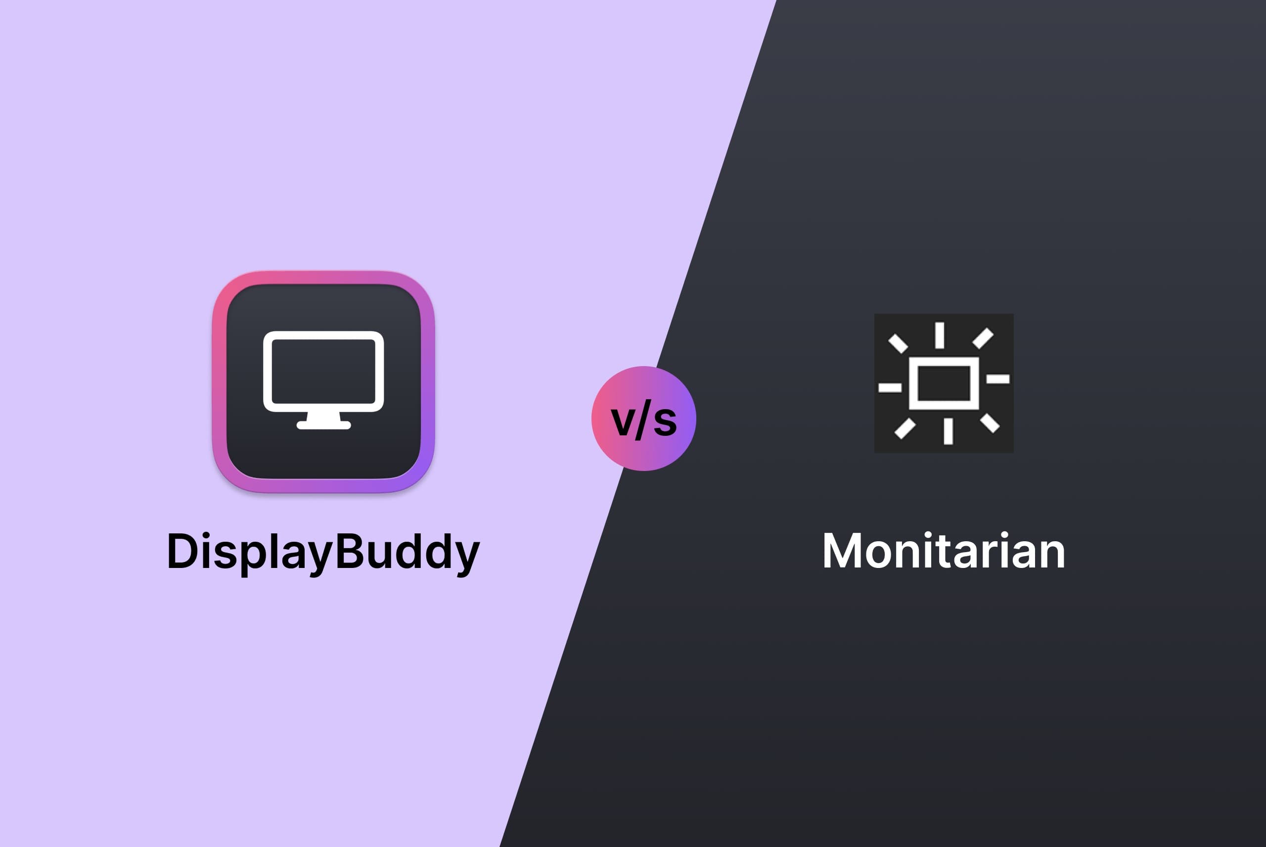 DisplayBuddy vs Monitorian: The best app to control monitor brightness ...