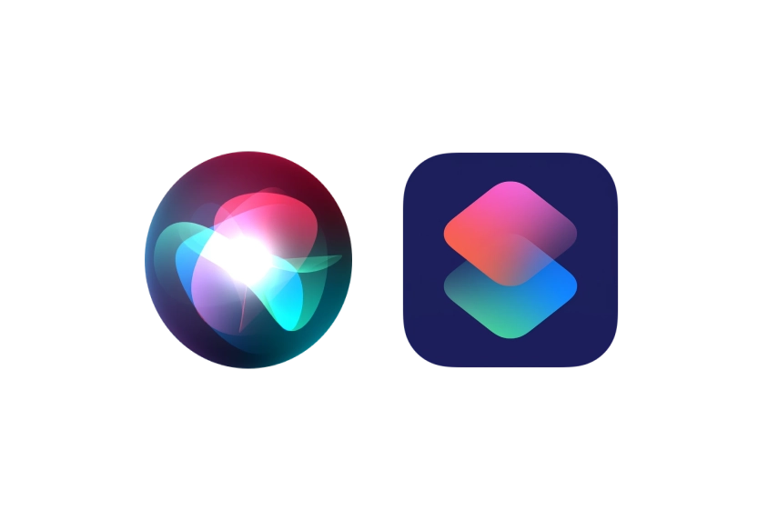 Siri and Mac Shortcuts logo